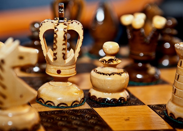 zdobené šachy